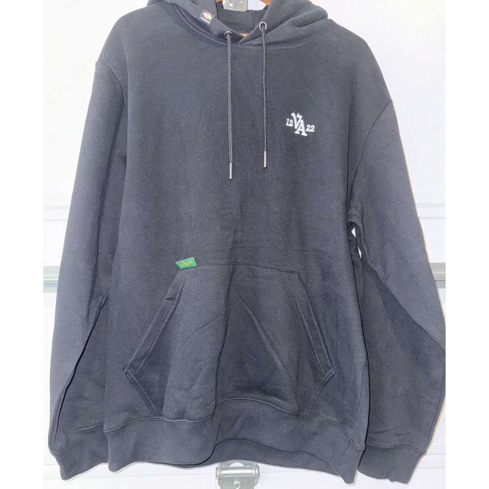 Dickies Skateboarding Vincent Alvarez Hoodie Size Medium Black New